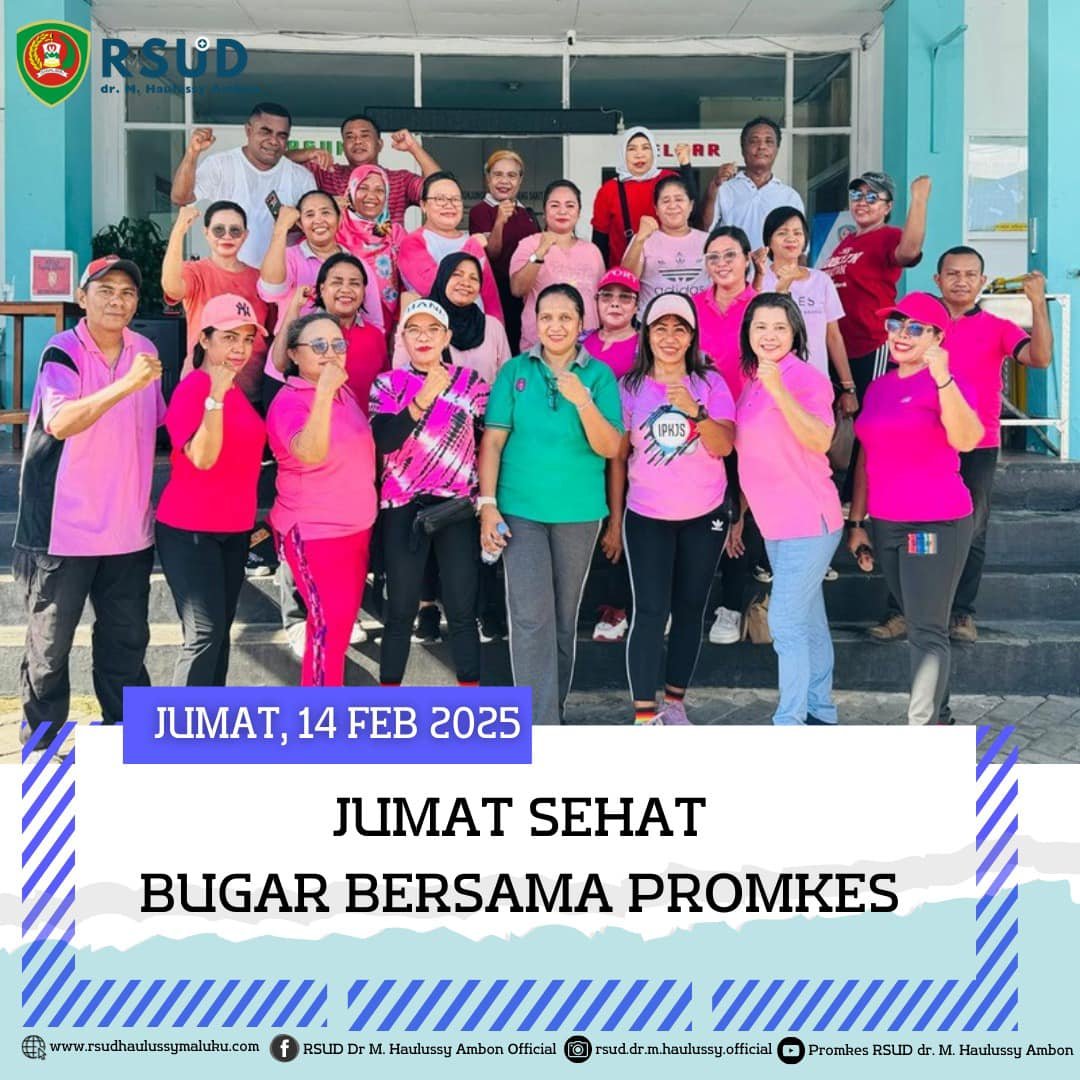 Jumat Sehat Bugar bersama Promkes - 14 Februari 2025